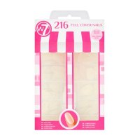 W7 216 Full Cover Oval Nails (6 UNITS)