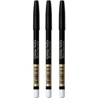 Max Factor Kohl Pencil Eyeliner 010 White (3 UNITS)