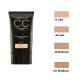 Max Factor CC Colour Correcting Cream SPF 10 30ml (3 UNITS)
