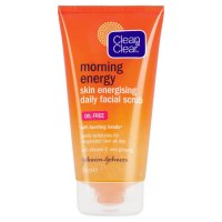 Clean & Clear Morning Energy Skin Facial Scrub 150ml (6 UNITS)