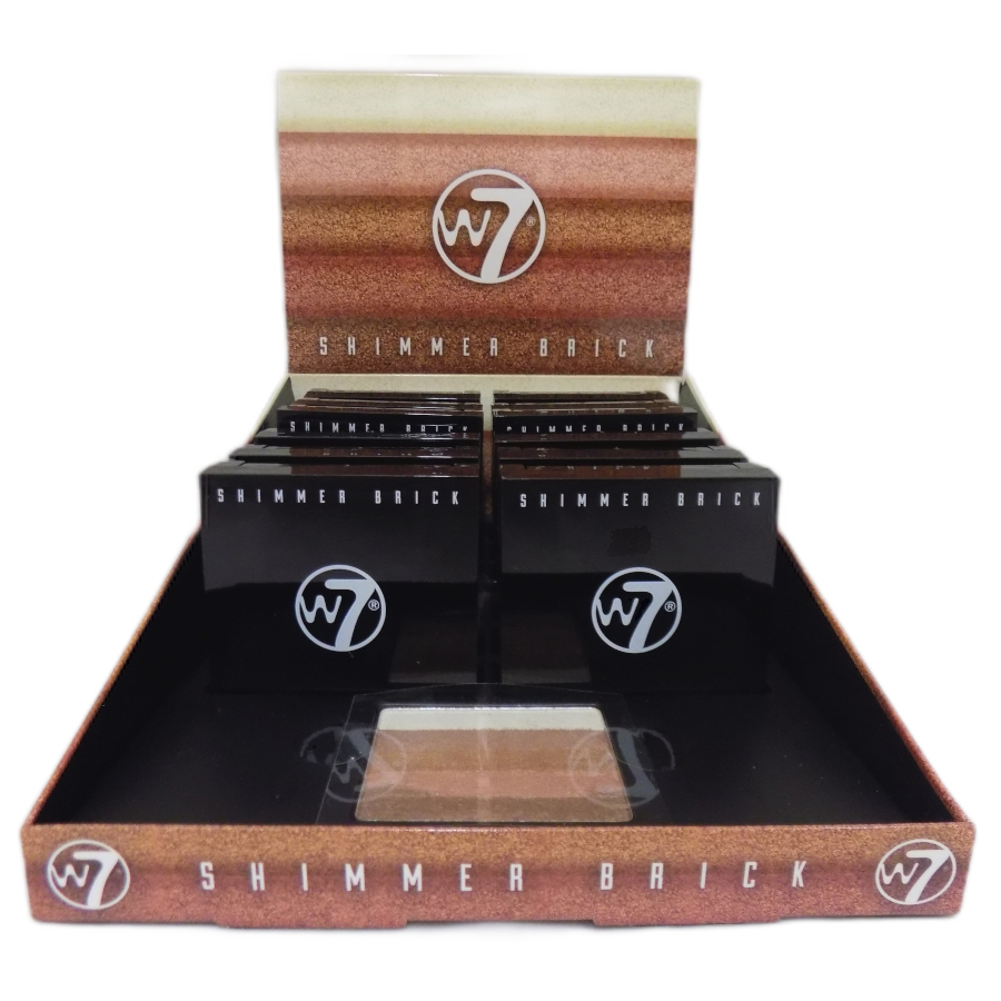W7 Shimmer Brick Bronzer (12 UNITS) - Click Image to Close