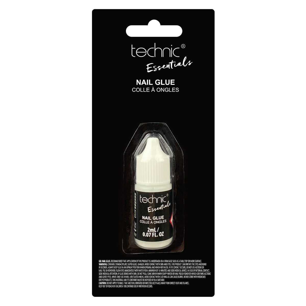 Body Collection Instant Nail Glue CARDED (12 UNITS)