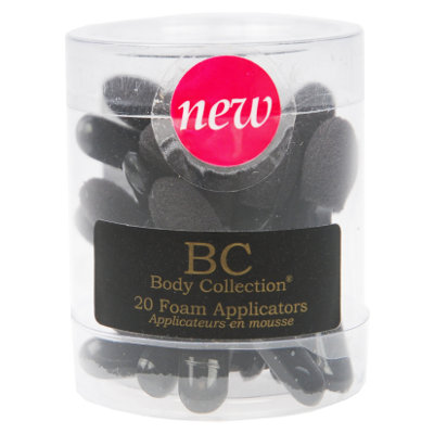 Body Colection 20 Foam Eye Shadow Applicators (12 UNITS)
