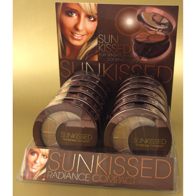Sunkissed Radiance Compact With Mirror (12 UNITS)