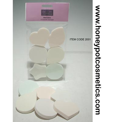 Body Collection Blenders Cosmetic Sponges (24 UNITS)