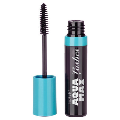 Technic Aqua Max Lashes Black Mascara 10ml (16 UNITS)