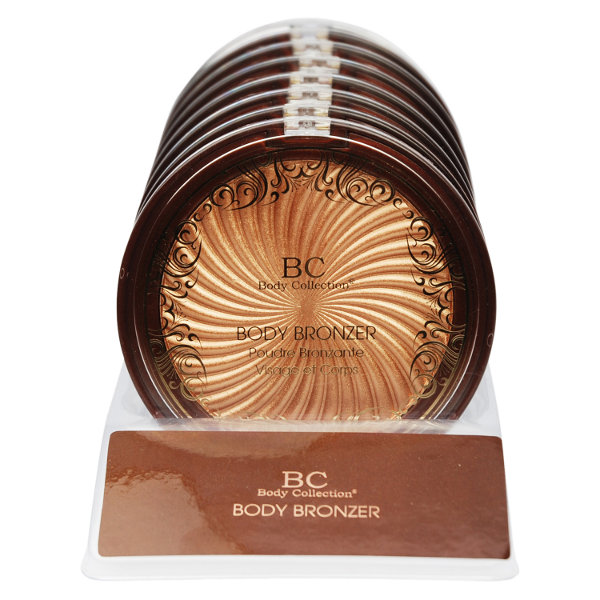 Body Collection Body Bronzer Press Powder 17g (8 UNITS)