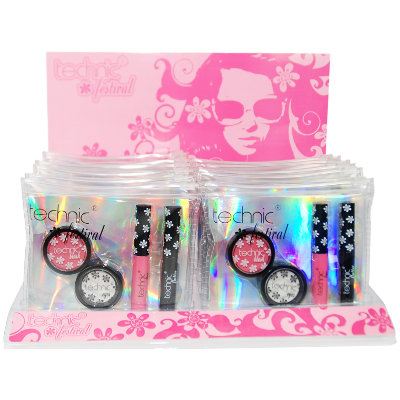 Technic Festival VIP 4pc Make Up Kit (12 UNITS)