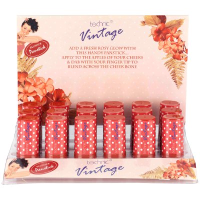 Technic Vintage Rose Blusher Panstick 8g (18 UNITS)