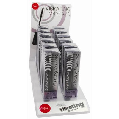 Technic VibraLash Vibrating Black Mascara 11ml (12 UNITS)