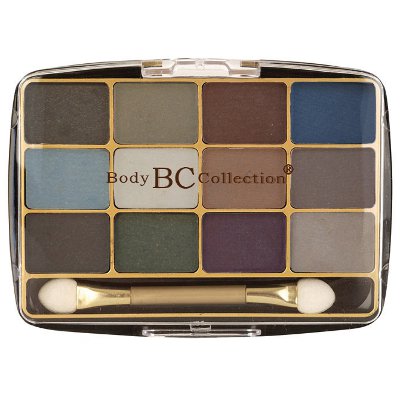 Body Collection 12pc Eye Shadow Set With Applicators (12 UNITS)