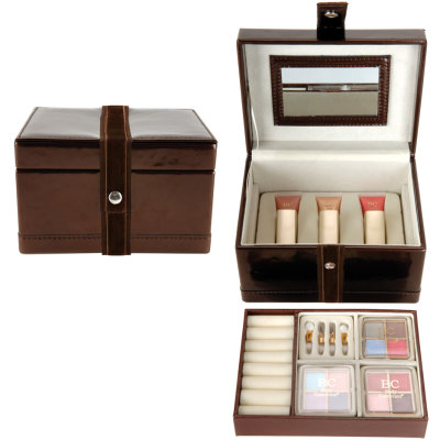 Body Collection Small Jewellery Box With Cosmetics (3 UNITS)