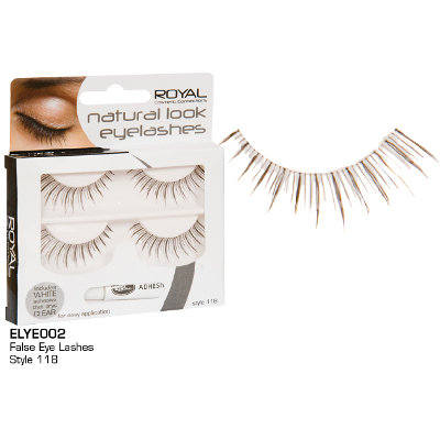 Royal Natural Look False Eyelashes Duo Style 118 (12 UNITS)