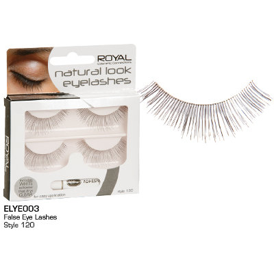Royal Natural Look False Eyelashes Duo Style 120 (12 UNITS)