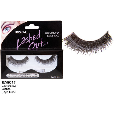 Royal Lashed Out Couture Lashes With Glue - Style 005 (12 UNITS)
