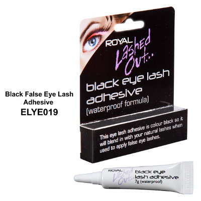 Royal Lashed Out Black Eye Lash Adhesive 7g (12 UNITS)