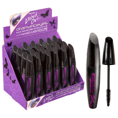 Royal Lashed Out Dramatic Eyes Black Mascara 10ml (24 UNITS)
