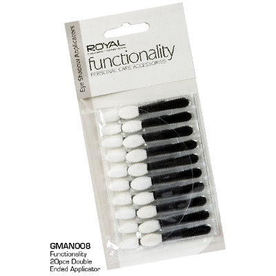 Royal Functionality 20pc Eye Shadow Applicators CARDED (12 UNITS