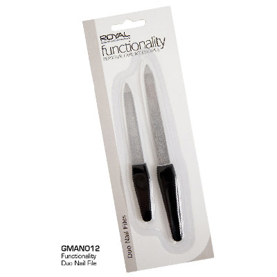 Royal Functionality Duo Nail File CARDED (12 UNITS)