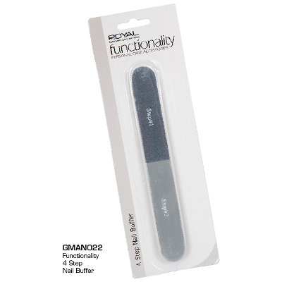 Royal Functionality 4 Step Nail Buffer CARDED (12 UNITS)