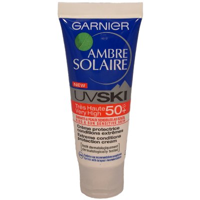 Garnier Ambre Solaire UV Ski Protection Cream SPF 50+ (6 UNITS)