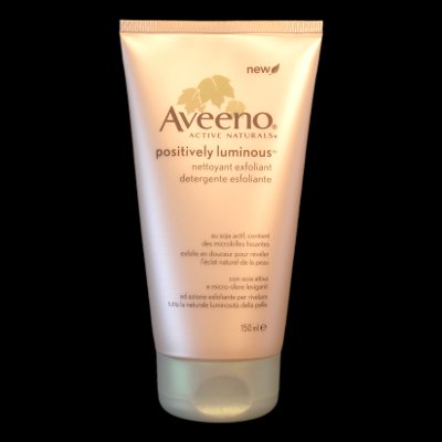 Aveeno Positively Luminous Exfoliating Cleanser 150ml (6 UNITS)