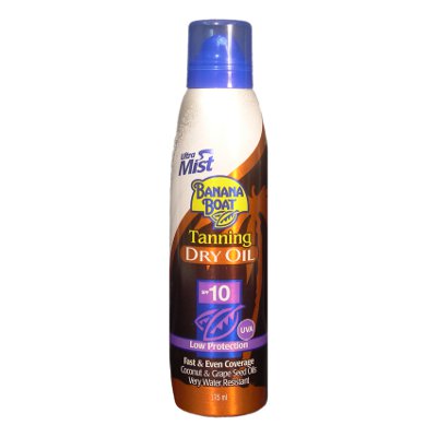 Banana Boat UltraMist Tanning Dry Oil Spray SPF10 175ml (6 UNITS