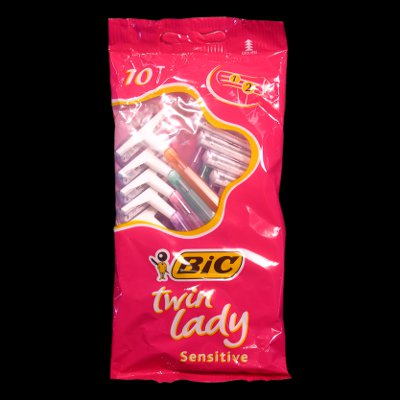 Bic Twin Lady Sensitive Razors - 10 Razors Per Pack (6 UNITS) Bic Twin Lady Sensitive Razors - 10 Razors Per Pack (6 UNITS)