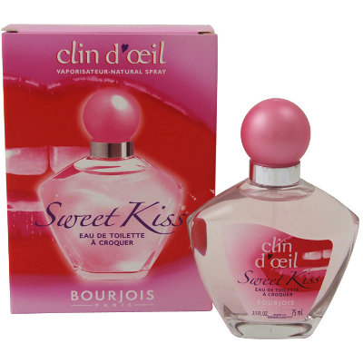 Bourjois Clin D'Oeil Sweet Kiss 75ml EDT Spray Ladies (EACH)