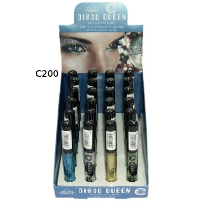 CCUK Disco Queen Glitter Liquid Eyeliner 8ml (EACH)