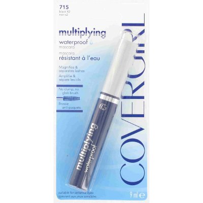 Covergirl Multiplying Waterproof Black Mascara CARDED (3 UNITS)