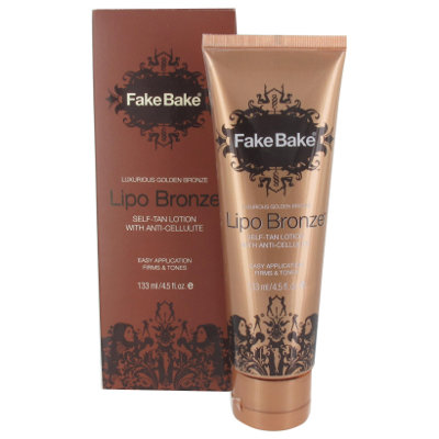 Fake Bake Lipo Bronze Self-Tan Lotion 133ml (EACH) Fake Bake Lipo Bronze Self-Tan Lotion 133ml (EACH)