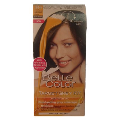 Garnier Belle Color Target Grey Kit - R4 Dark Brown (6 UNITS) Garnier Belle Color Target Grey Kit - R4 Dark Brown (6 UNITS)