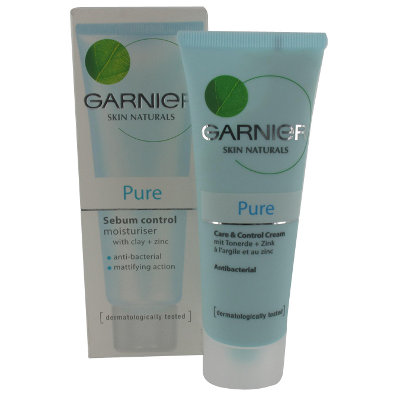 Garnier Pure Sebum Control Moisturiser 75ml (6 UNITS)