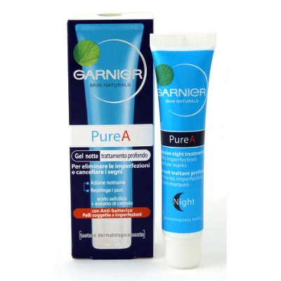 Garnier Pure A Intensive Night Treatment Gel 40ml (6 UNITS)