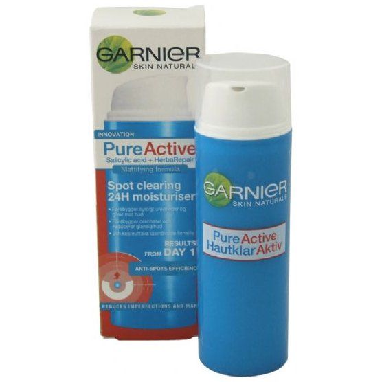 Garnier Pure Active Spot Clearing 24H Moisturiser 50ml (6 UNITS)