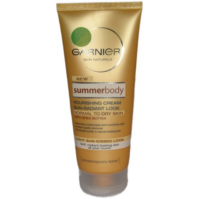 Garnier Summer Body Nourishing Cream Sun Radient Look (6 UNITS)
