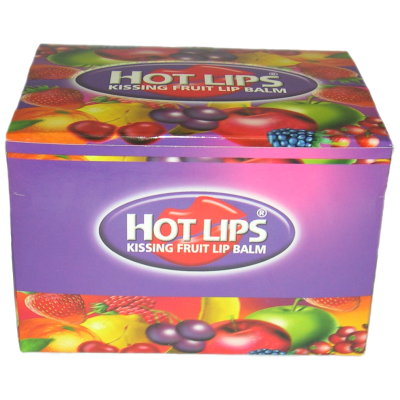 Hot Lips Kissing Fruit Lip Balm (36 UNITS)