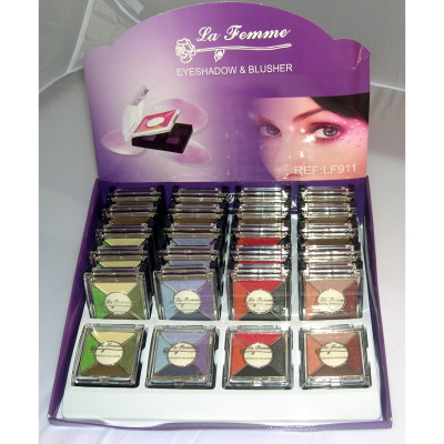 La Femme Cream Eye Shadow & Blusher Set 9g (24 UNITS)