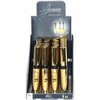 La Femme Waterproof Black Mascara 10ml (24 UNITS)