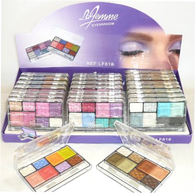 La Femme 8pc Eye Shadow Set 13.5g (24 UNITS)