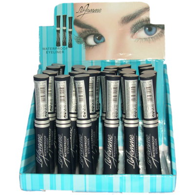 La Femme Waterproof Black Liquid Eyeliner 7g (24 UNITS)