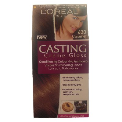 L'Oreal Casting Creme Gloss Hair Colour - 630 Caramel 