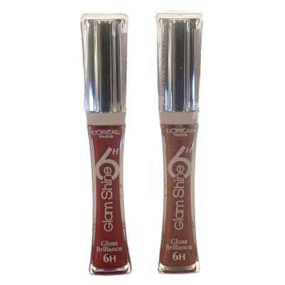 L'Oreal Glam Shine Lip Gloss 6 Hour Brilliance 6ml (12 UNITS)
