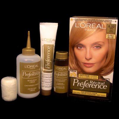 L'Oreal Recital Preference Hair Colour - Golden Blonde (6 UNITS)