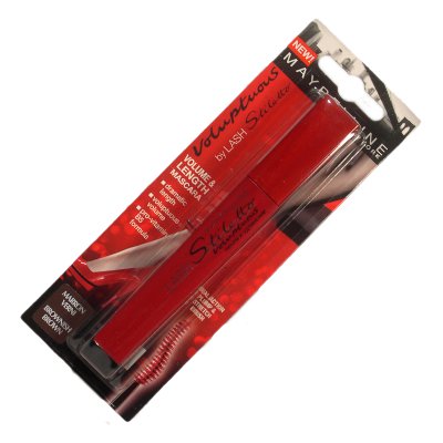 Maybelline Lash Stiletto Voluptuous Brn Mascara CARDED (6 UNITS)