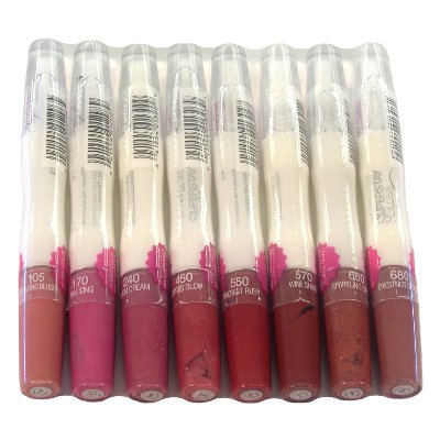 Maybelline Superstay Double-Ended Lip Gloss UNBOXED (48 UNITS)