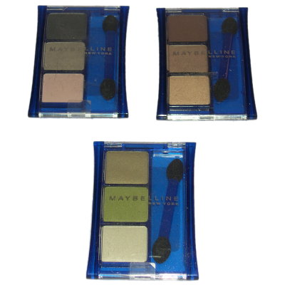 Maybelline Expertwear Trio Eyeshadows (12 UNITS)