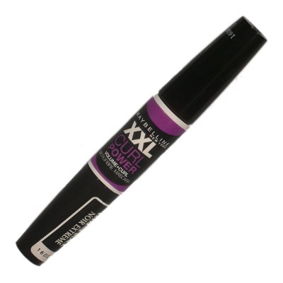 Maybelline XXL Curl Power Black Mascara 2x5ml UNCARDED (6 UNITS)