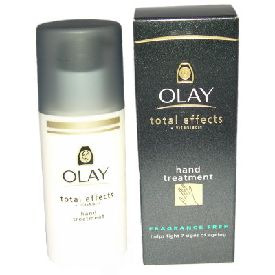 Olay Total Effects Hand Treatment Fragrance Free 50ml (4 UNITS)